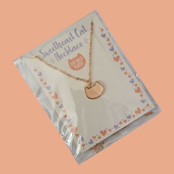 Cat Lady Sweetheart Cat Necklace - Picture 2 of 3
